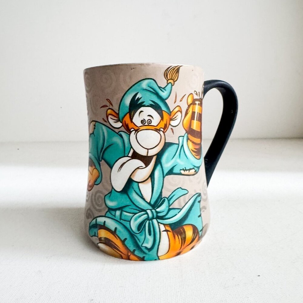 Vintage Tiger Disney "Wired for another day" Coffee Mug